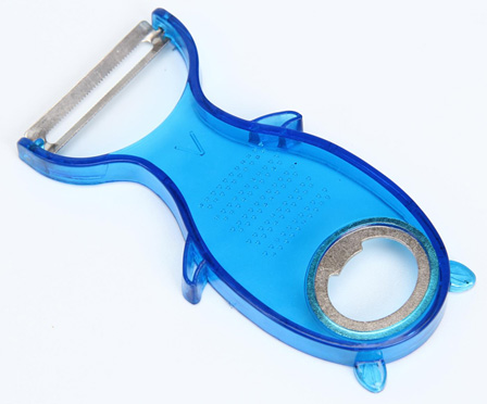 削皮器赃绊、開瓶器二合一