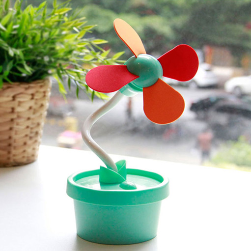 花盆充電風扇