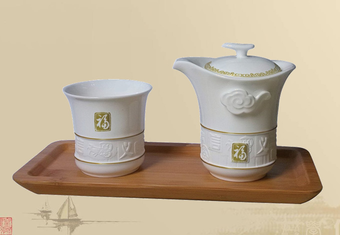 詩禮華章辦公茶具兩件套