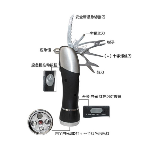 行者8合1汽車工具