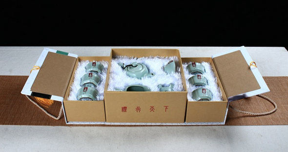 四方壺茶具