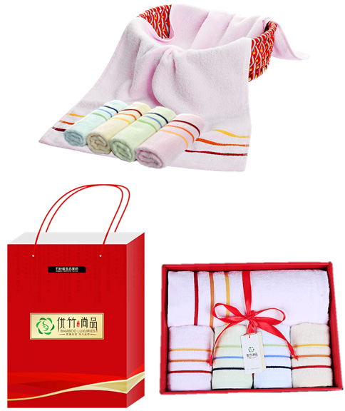 優(yōu)竹尚品毛巾禮盒裝（精品）