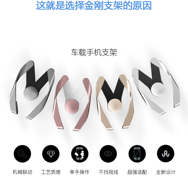 ROCK車載智能金剛支架二代