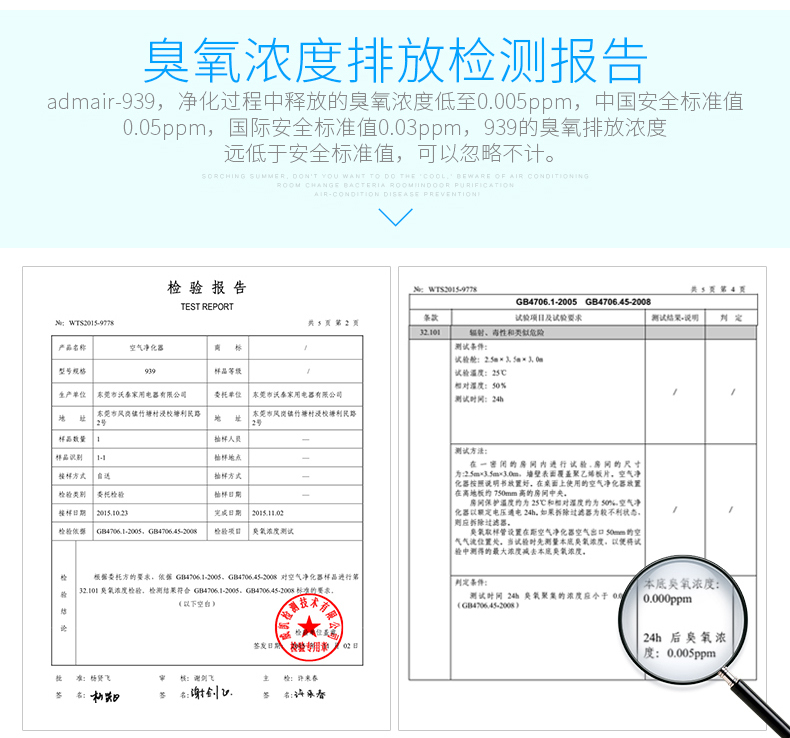 安德邁無耗材空氣凈化器家用氧吧辦公室桌面凈化器集塵除煙