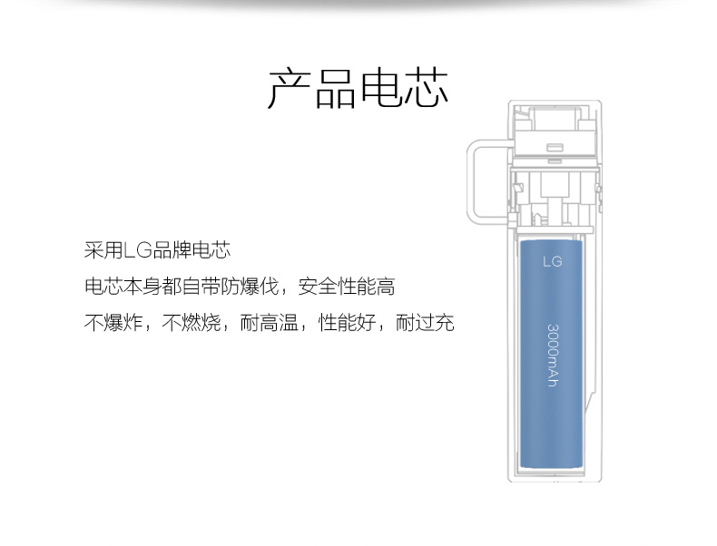 MIPOW iPhone手機(jī)便攜充電寶蘋果專用智能自帶線迷你移動(dòng)電源