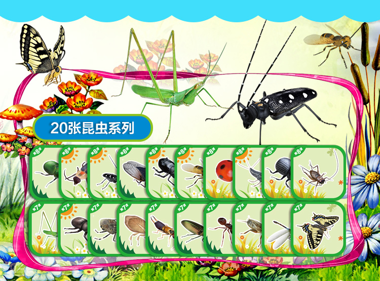 萌橙CC新魔法動(dòng)物園早教3D卡片正品AR立體認(rèn)知益智兒童玩具3-6歲