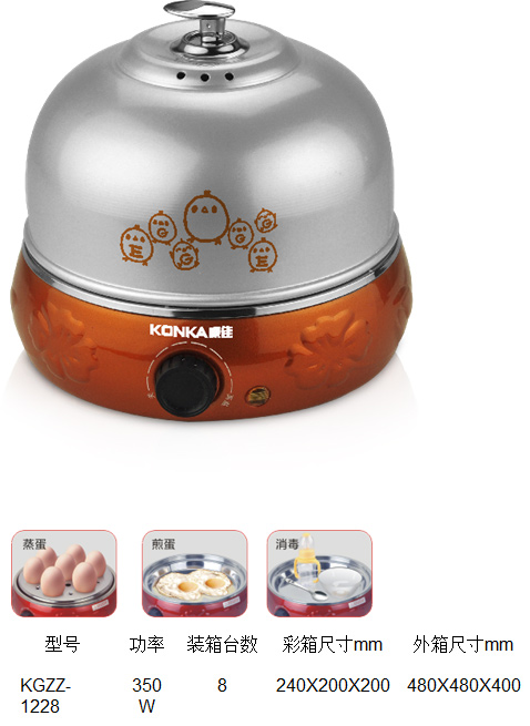【庫存】康佳煮蛋器KGZZ-1228