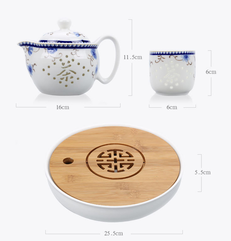  8頭玲瓏茶具脑沿、陶瓷茶具