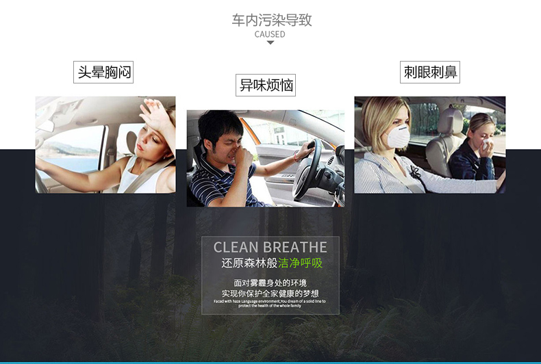 榮事達(dá)RS-JC01R汽車(chē)車(chē)載空氣凈化器負(fù)離子自動(dòng)凈化 香檳金