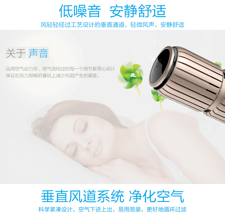 榮事達(dá)RS-JC01R汽車(chē)車(chē)載空氣凈化器負(fù)離子自動(dòng)凈化 香檳金