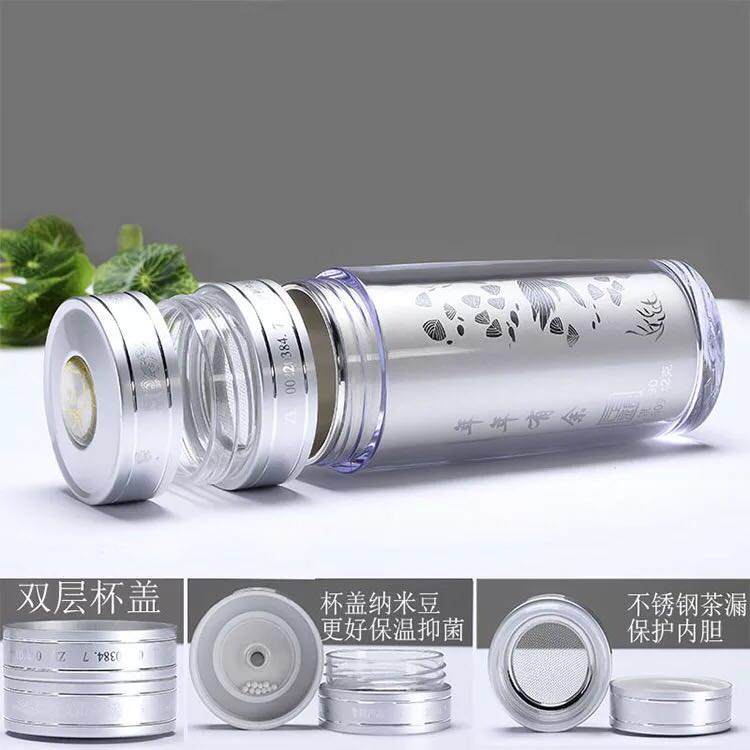 高仿足銀杯  帶木盒手提袋 