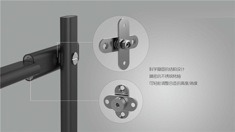 雙子星LED極簡(jiǎn)創(chuàng)意臺(tái)燈