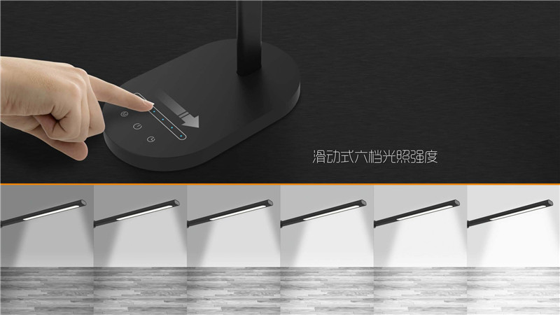 雙子星LED極簡(jiǎn)創(chuàng)意臺(tái)燈