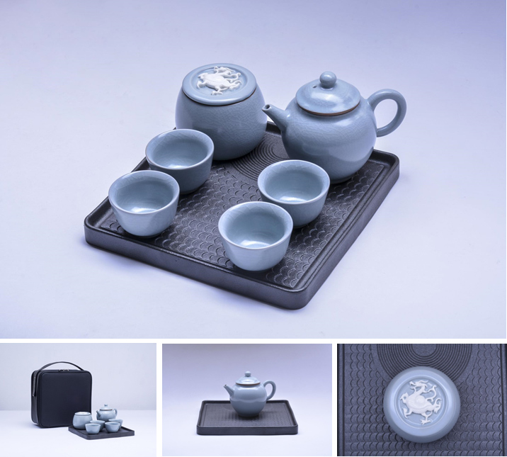 冰裂紋圓滿茶具套裝（茶寵）