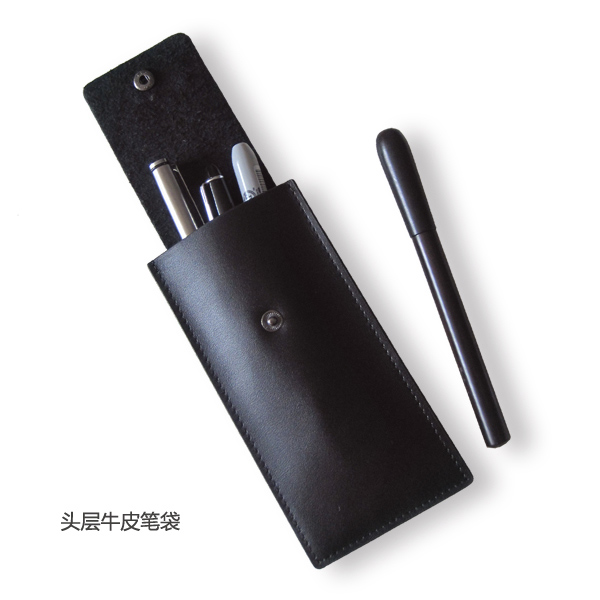 頭層牛皮筆袋（不含筆） 