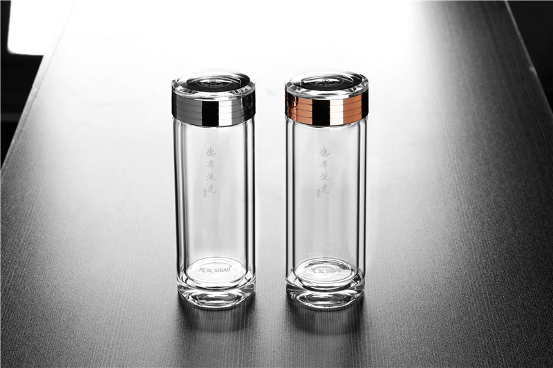 思寶德厚流光雙層玻璃杯360ml