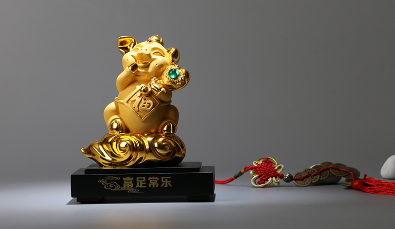 富足常樂沙金豬