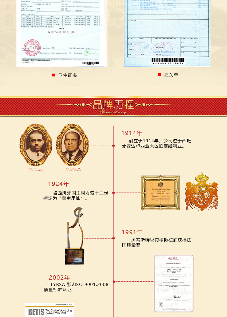 貝蒂斯特級(jí)初榨橄欖油250ML罐裝禮盒