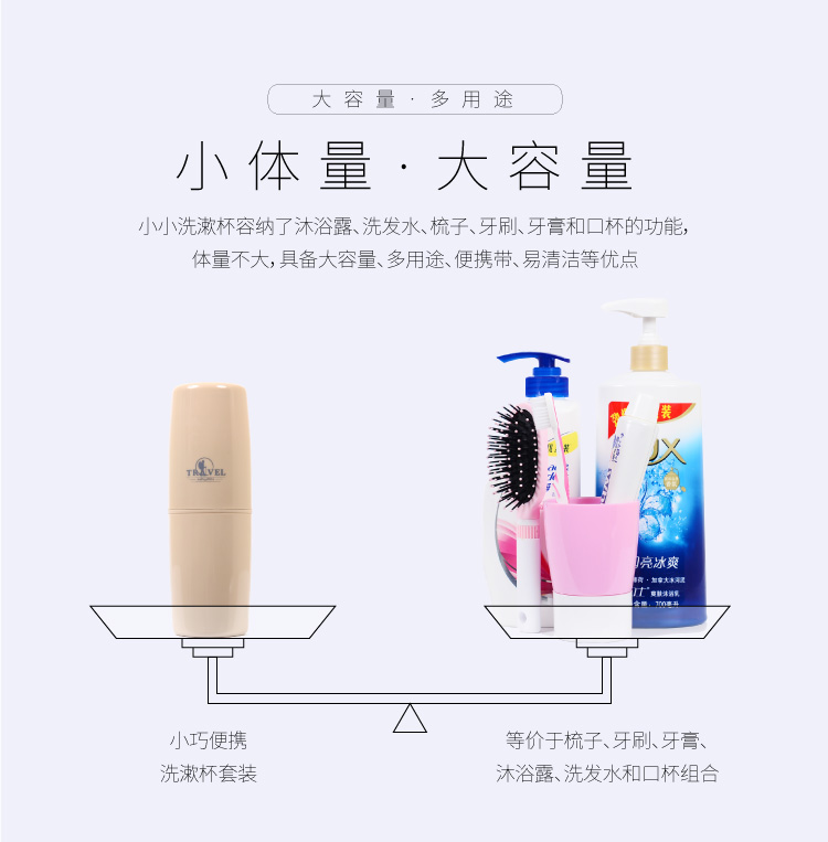 A07 簡(jiǎn)約旅行洗漱杯套裝