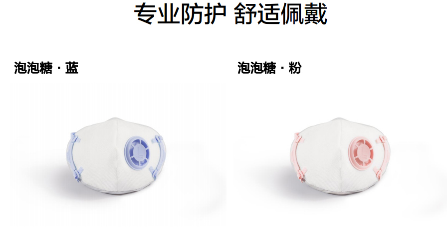 泡泡糖系列口罩 專業(yè)防護 舒適佩戴