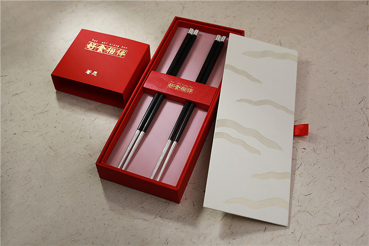 箸愿--圓滿 999足銀+黑檀木筷子