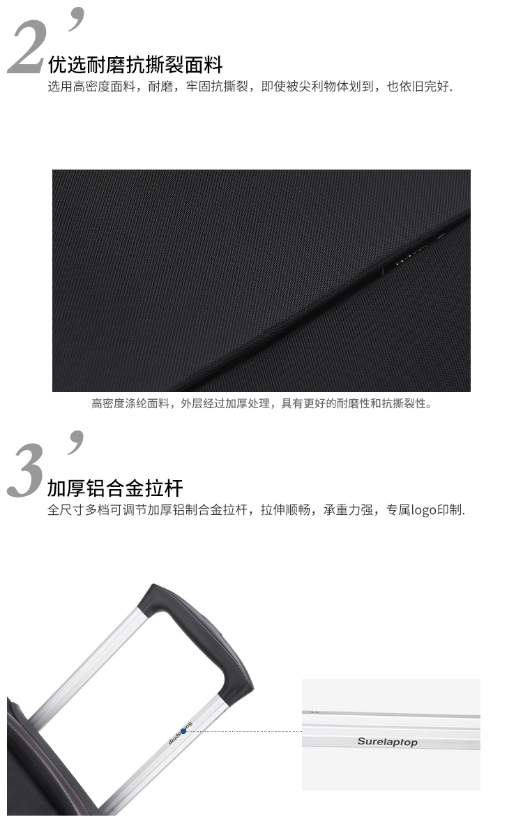 鋁合金拉桿箱20寸