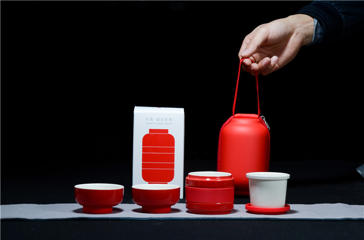 高溫骨玉瓷碴穴、銀 燈籠茶具套裝