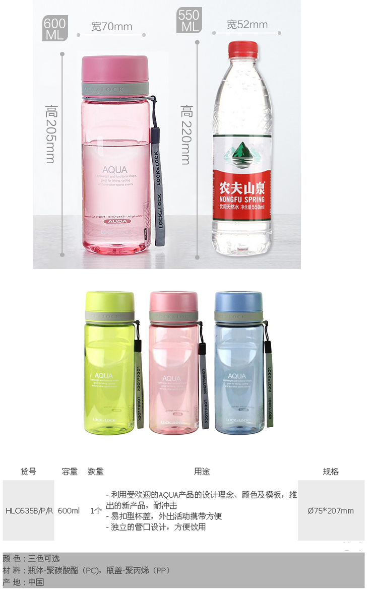 樂(lè)扣樂(lè)扣運(yùn)動(dòng)水杯HLC635