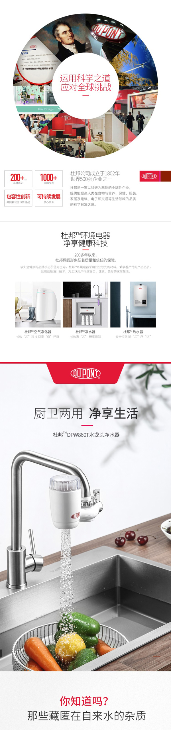 水龍頭凈水器DPW860T