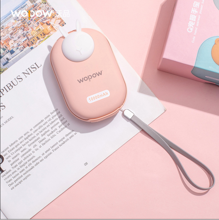 萌兔系列移動(dòng)電源、暖手寶WH03