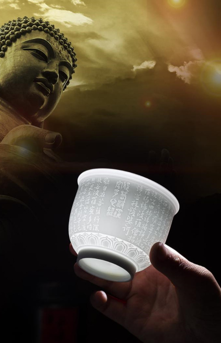 心經(jīng)手工雕刻主人杯