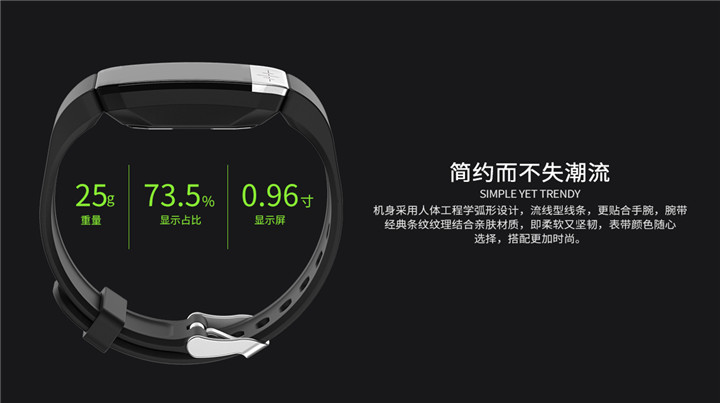 頤電智能心電測(cè)溫手環(huán)