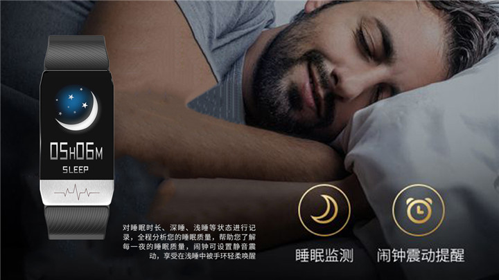 頤電智能心電測(cè)溫手環(huán)