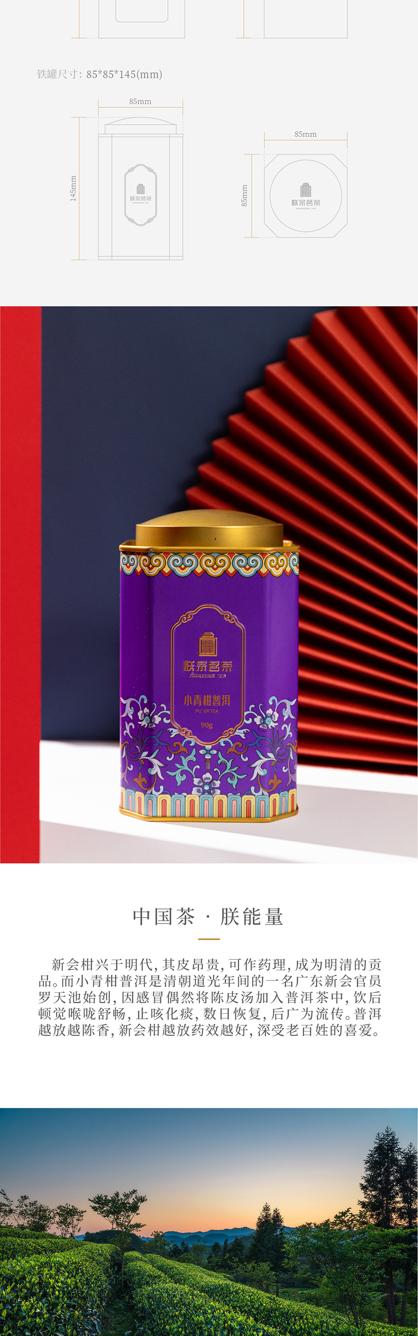 朕宗茗茶 小青柑普洱