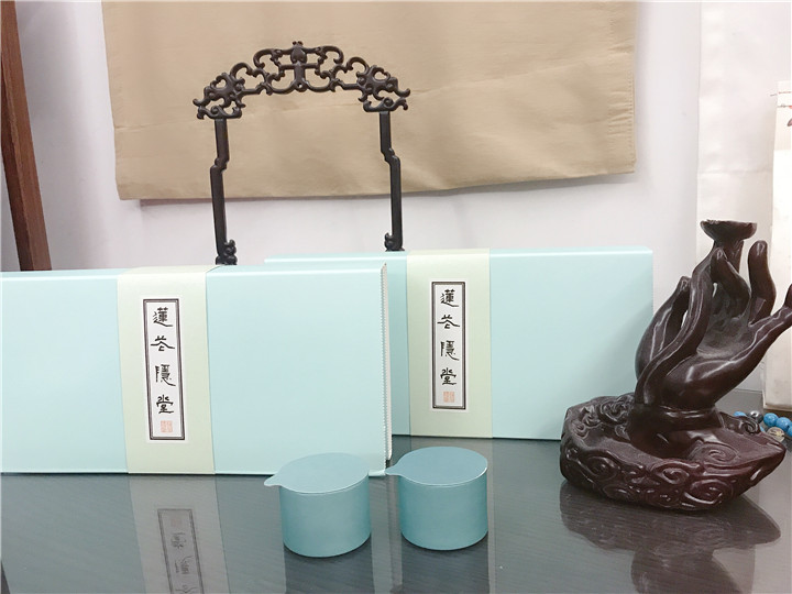 2018倚邦熟茶小罐禮盒典雅包裝 一盒10罐  攜帶方便