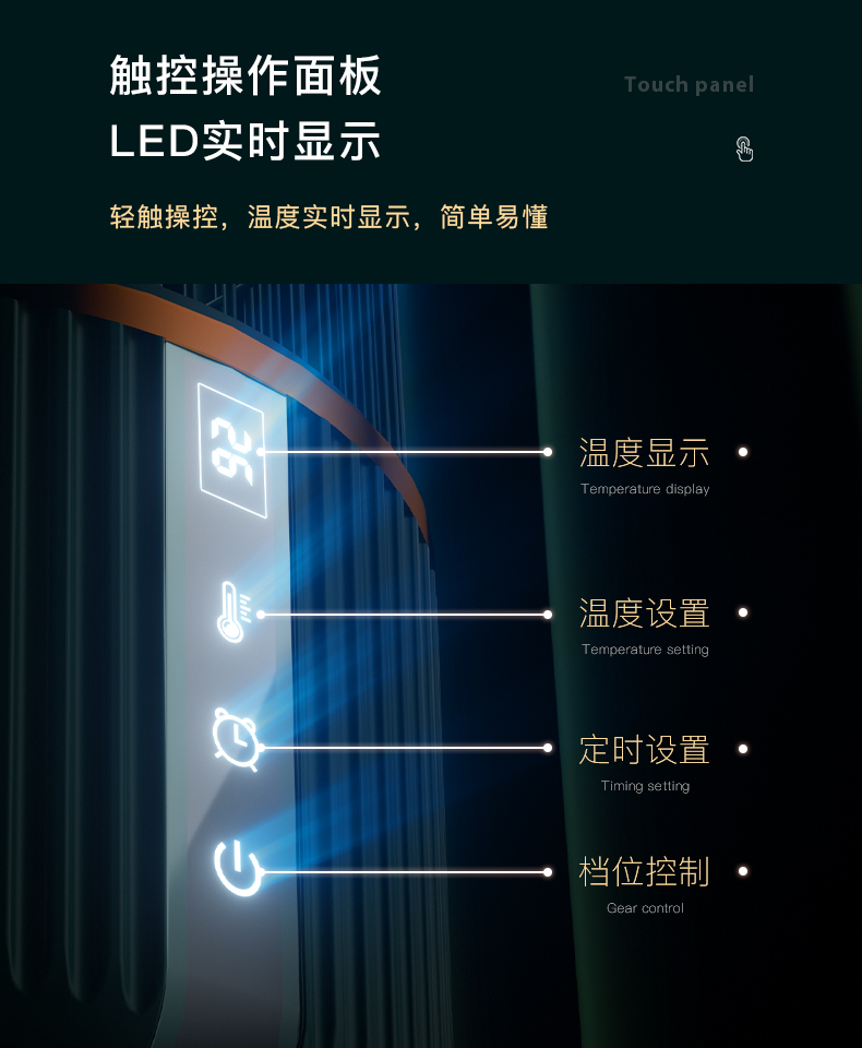 OGNAL奧戈那取暖器家用節(jié)能烤火爐小型電暖氣小太陽鳥籠式電暖器