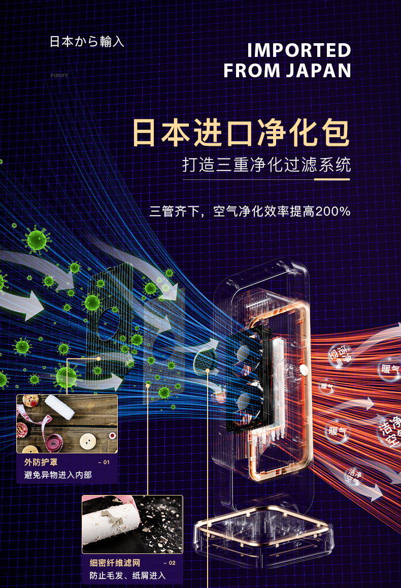 OGNAL奧戈那暖風(fēng)機(jī)取暖器家用節(jié)能電暖氣小型電熱暖器省電辦公室