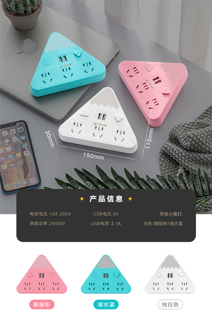 FT07U轉(zhuǎn)換插座 小夜燈插座 獨(dú)立開關(guān)插座